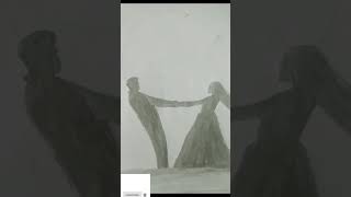 how to draw lovely couple pencil drawing  how to draw girl and boy how to draw sketches couple [upl. by Nay]