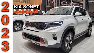 2023 NEW SONET AUROCHS EDITION UPDATED MODEL 2023 WHITE COLOUR  KIA SONET TOP MODEL [upl. by Waers]