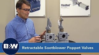 Externally Adjustable Poppet Valve for Retractable Sootblowers  Babcock amp Wilcox [upl. by Nele922]