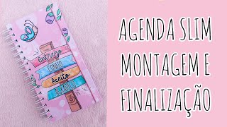 Agenda Slim No Silhouette Studio  Parte 2 Final Impressão e Montagem [upl. by Gessner663]