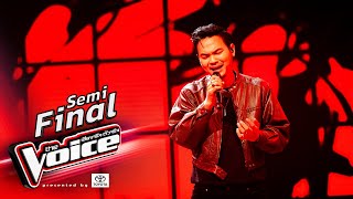 ยีนส์  ฆ่าคนด้วยมือเปล่า  Semi Final  The Voice Thailand 2024  1 Dec 2024 [upl. by Nonnelg]