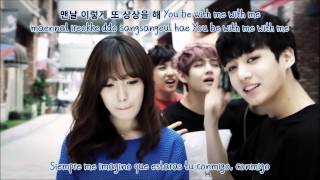 BTS Bangtan Boys  Beautiful sub español  romanizacion  hangul [upl. by Ratib732]