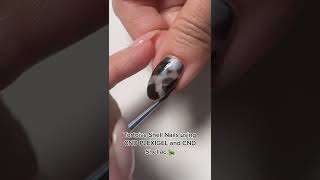 CND PLEXIGEL™ Color Builder Tutorial Tortoise Shell Nail Art [upl. by Merriman]