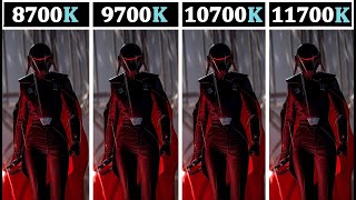 Intel I7 11700K vs I7 10700K vs I7 9700K vs I7 8700K  4K Ultrawide 1440P 1080P [upl. by Novar]