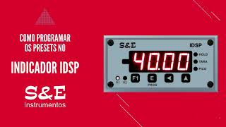 Confira como programar os presets no indicador de sinal de processos IDSP SampE automacaoindustrial [upl. by Urata691]