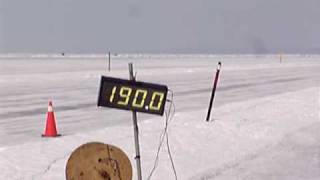 Worlds Fastest Single Engine Snowmobile 190mph Pt 2 [upl. by Emmalynne772]