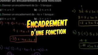 Mathématiques  Donner un encadrement dune fonction [upl. by Ynitsed227]