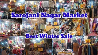 Sarojani nagar Market  best winter collection sale [upl. by Mahda936]