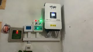 Inverex Nitrox 8Kw hybrid solar inverter system compact insulation [upl. by Dnomrej]