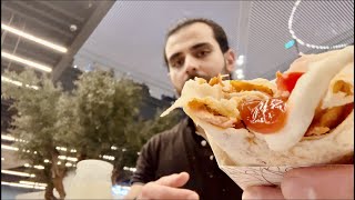 The best airport food youve never tried Exploring Istanbuls Airport🇹🇷🛩️ [upl. by Fihsak]