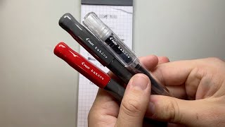 Pilot Kakuno Nib Comparison EF F amp M [upl. by Naryb]