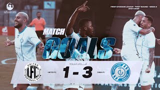 MATCH GOALS  UNITED FC 13 DIBBA FC  First Division league  Round 1  Week 6 [upl. by Michaela718]