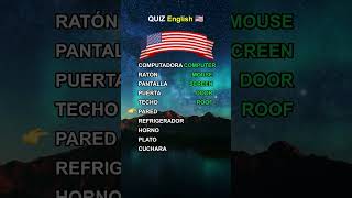 Pon a prueba tu vocabulario en ingles cursodeingles inglés quiz cursoingles inglesonline [upl. by Elita]