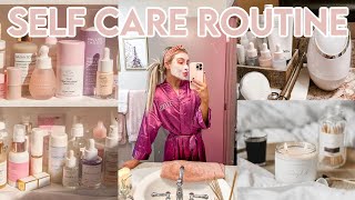 My Self Care Routine 2021  Relaxing amp Aesthetic  Lauren Norris [upl. by Norm]