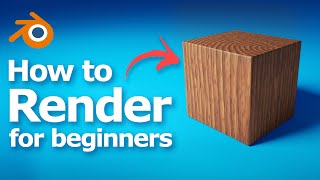 How to Render in Blender for beginners step by step  Blender 3D Rendering Tutorial [upl. by Nothgiel]