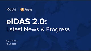 eIDAS 20 Latest News amp Progress [upl. by Fax]