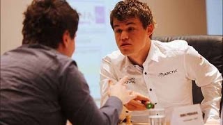 GM Magnus Carlsen vs GM Borki Predojevic Part 3 [upl. by Airol]