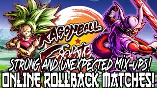 I WAS GETTING MIXED  Dragon Ball FighterZ PC ONLINE Rollback Matches [upl. by Reffineg]