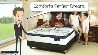 Spring Bed Comforta Perfect Dream  Short Review [upl. by Xanthus]