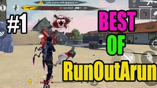 Free fire best game play free fire tricks and tips best of runoutarun 1 Run gaming [upl. by Convery]