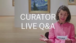 LIVE QampA with MoMA Curator Anne Umland April 24 [upl. by Idnew297]