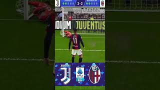 Juventus vs Bologna  Serie A 2425  Penalty shorts [upl. by Ettevets]