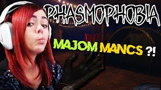 MAJOM MANCS  Phasmophobia w Immu Jánosik Gergő [upl. by Noira]