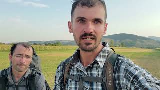 Hutterite Pilgrimage Entering Alwinz Vințu de Jos Romania [upl. by Bensky]