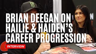 Brian Deegan Evaluates Hailie amp Haidens Career Progression In Motorsports [upl. by Ruthann]