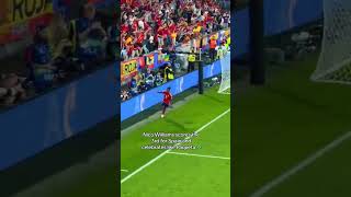 NICO WILLIAMS GOAL SPAIN VS GEORGIA EURO 2024 SPAIN TO QUARTER FINAL spain euro2024 kbonlinetv [upl. by Idnaj981]