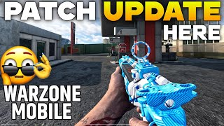 WARZONE MOBILE NEW BUGFIX UPDATE BLACK SCREEN ISSUES FIX [upl. by Vihs]