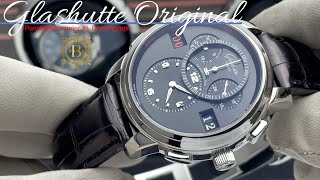 Glashutte Original PanoMaticCounter XL Chronograph 19601020204 [upl. by Noyad384]