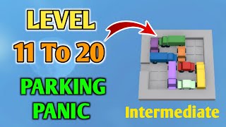 Roblox Parking Panic Full Walkthrough 11 To 20 Level Solution [upl. by Nyleimaj97]