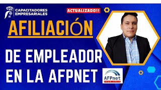 Como registro mi empresa en la AFPNet para declarar la AFP de mis trabajadores [upl. by Selimah]