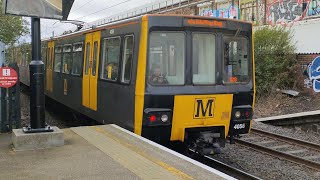 NTVs Christmas Countdown S2 E8 Tyne amp Wear Metro 4089 4058 leave Walkergate [upl. by Ylas651]