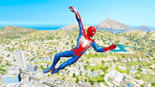 GTA 5 Epic Ragdoll GREEN SPIDERMAN VS RED MINIONVS GREEN HULK Euphoria Physics amp Funny Fails [upl. by Dustan]