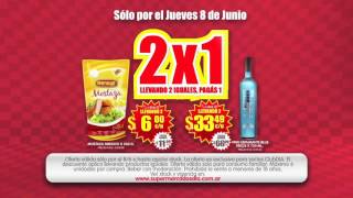 ¡2x1 en Mostaza Vino espumante Frizze Yogur Ser y Tallarines Knorr en DIA [upl. by Tema]