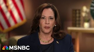 VP Kamala Harris Donald Trump attempting to create fear based on fiction [upl. by Blackstock49]