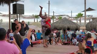 PAPAS amp BEER WILD DANCE OFF MEN VS WOMEN TIJUANA [upl. by Eniamrej471]