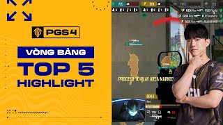 🏆Kiss Fludd ZpYan1 PurdyKurty Rex cùng Top 5 Highlight tại Vòng Bảng PGS 4 [upl. by Enilesor325]