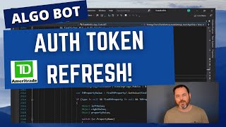 C Algo Trading Bot  TD Ameritrade Authentication Code Refresh [upl. by Ellimaj526]