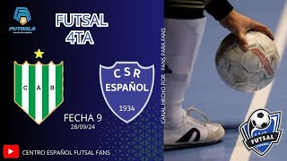 Futsal 4ta Banfield vs Centro Español Clausura Fecha 9 [upl. by Nerrol510]