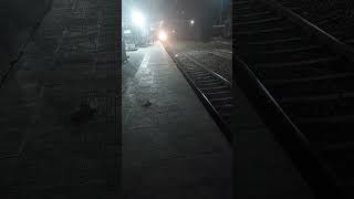 11107bundelkhand exp Arriving at Harpalpur at night [upl. by Jacques]