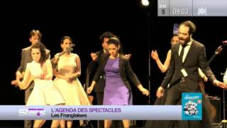 Les Franglaises à BOBINO M6 Absolument Stars  Avril 2015 [upl. by Simdars790]