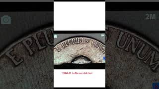 1964D Jefferson nickel sold for 65000 November 162024 [upl. by Nailuj]