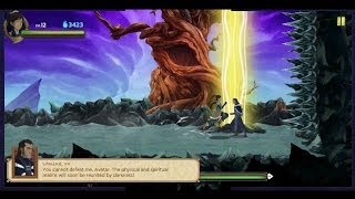 Legend of Korra Dark into Light Game Korra vs Unalaq [upl. by Young451]