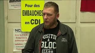 Réactions des syndicats à la prime dintéressement de PSA [upl. by Cobbie]