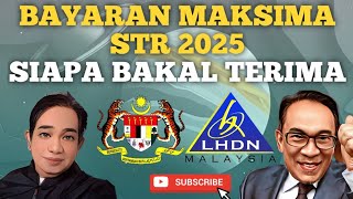 TAHNIAH PENERIMA BAYARAN STR 2025 MAKSIMA RM4600 SYABAS [upl. by Aldos383]