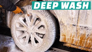 Washing Dirtiest Range Rover Ever Car Wash MUST WATCH [upl. by Armyn233]