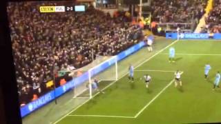 Vincent Kompany Own Goal v Fulham FC [upl. by Donn]